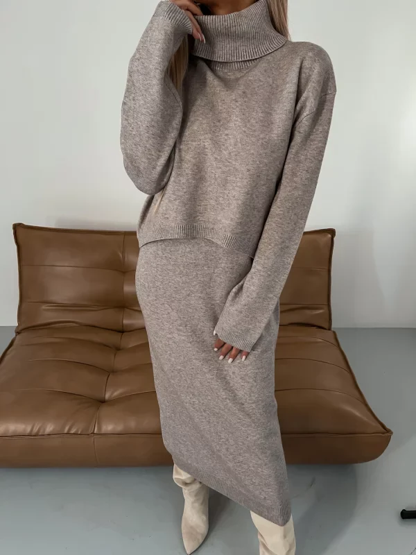 Alba | Conjunto vestido de punto