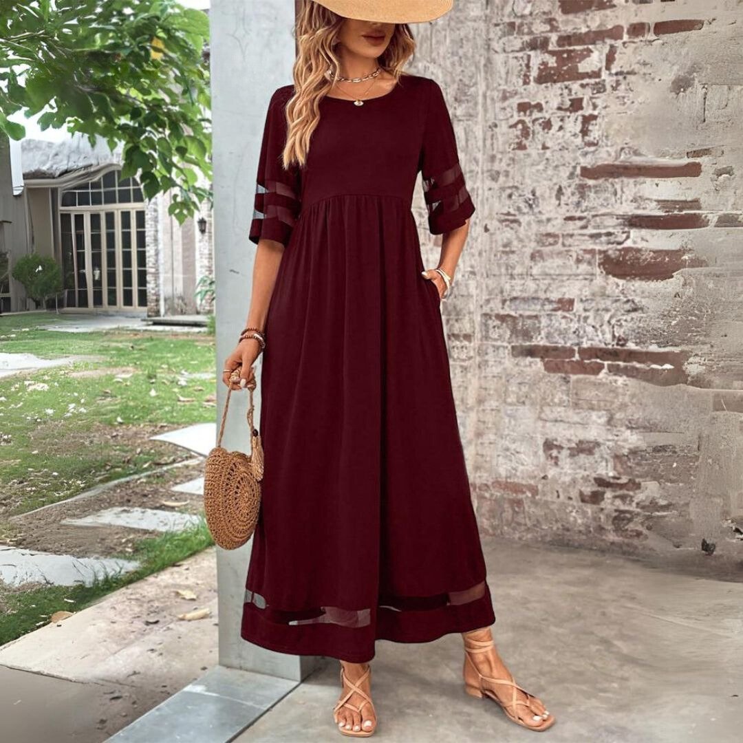 Beth | Flattering Midi Dress with Tummy Control Effect