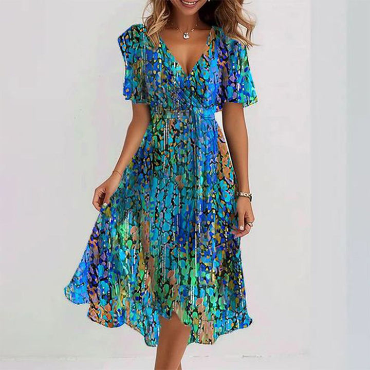 Sapphire | Vestido Midi Azul Claro