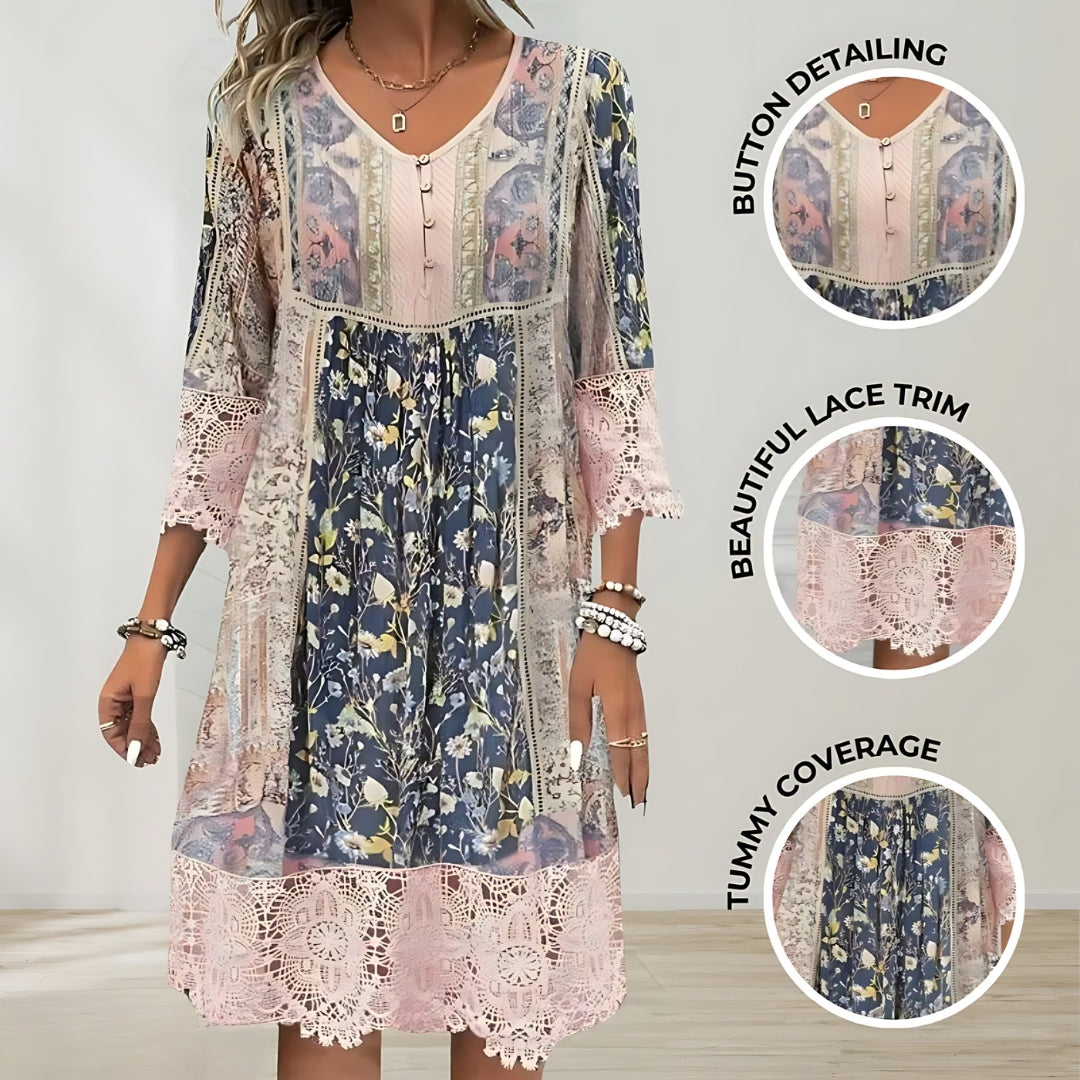 Naya | Vestido Boho Lujoso