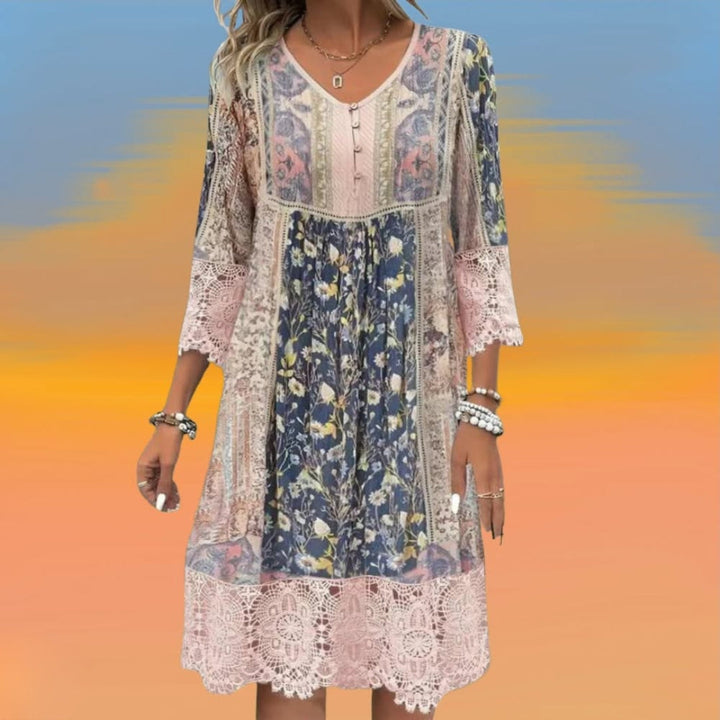 Naya | Vestido Boho Lujoso