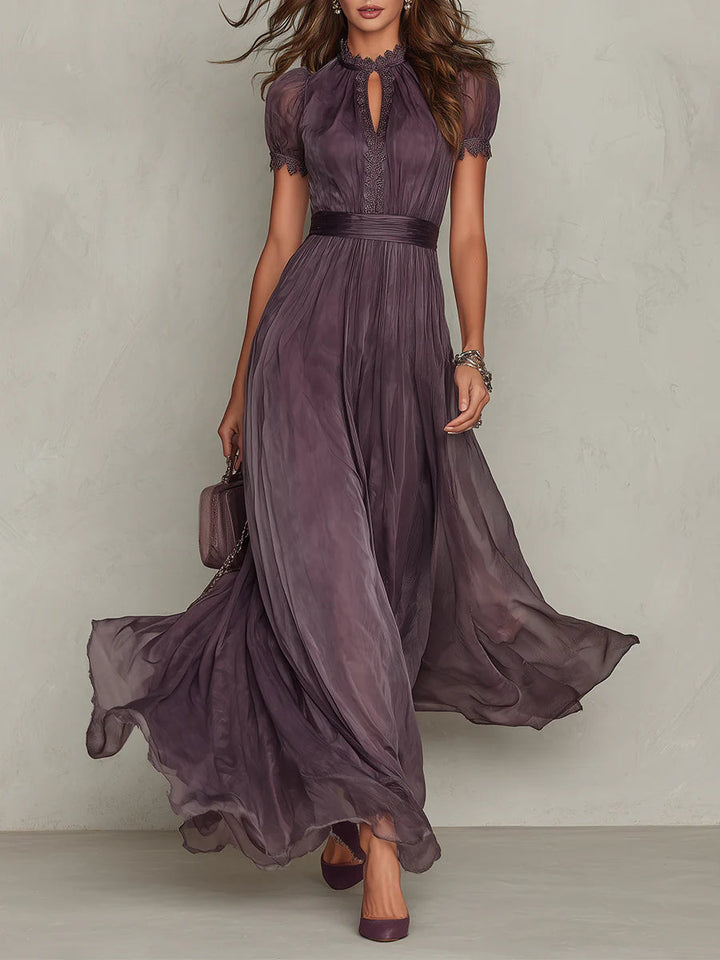 Martina | Vestido elegante de chiffon fluido
