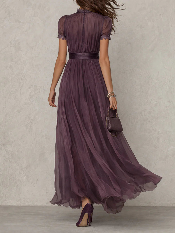 Martina | Vestido elegante de chiffon fluido