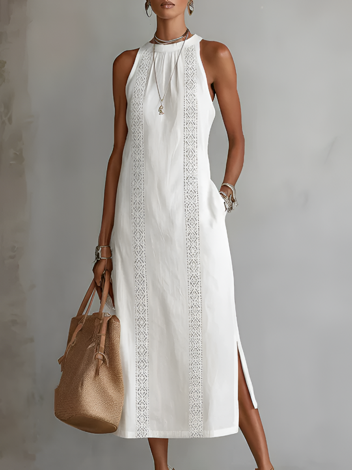 Jimena | Vestido midi bordado
